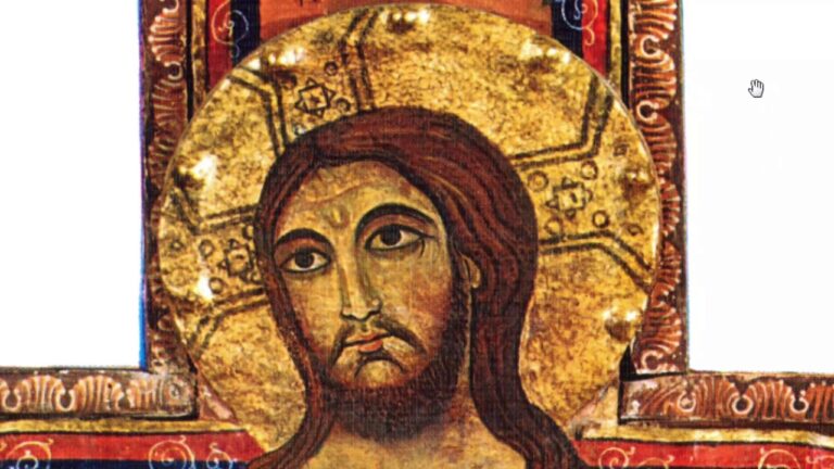 Il Crocifisso di San Damiano da colorare: un&#8217;esperienza spirituale unica!