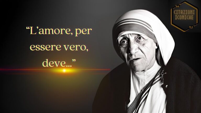 I miracoli delle parole di Madre Teresa: frasi sul dono che rivelano un cuore generoso